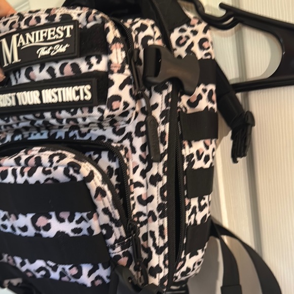 Leopard Print Mini Backpack - Picture 3 of 3